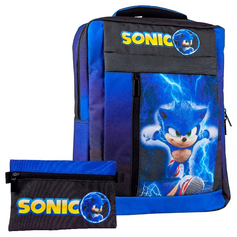 Morral Cartuchera Sonic
