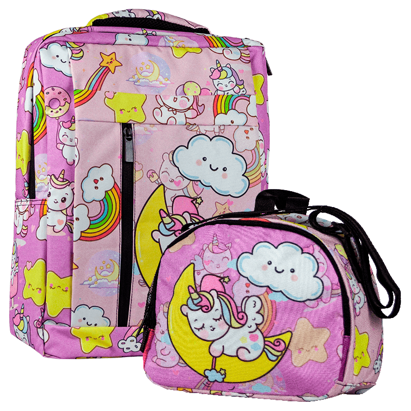 Morral Lonchera Unicornios