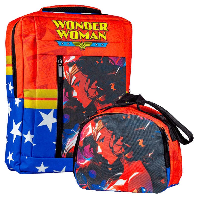 Morral Lonchera Mujer Maravilla