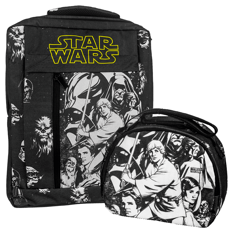 Morral Lonchera Star Wats